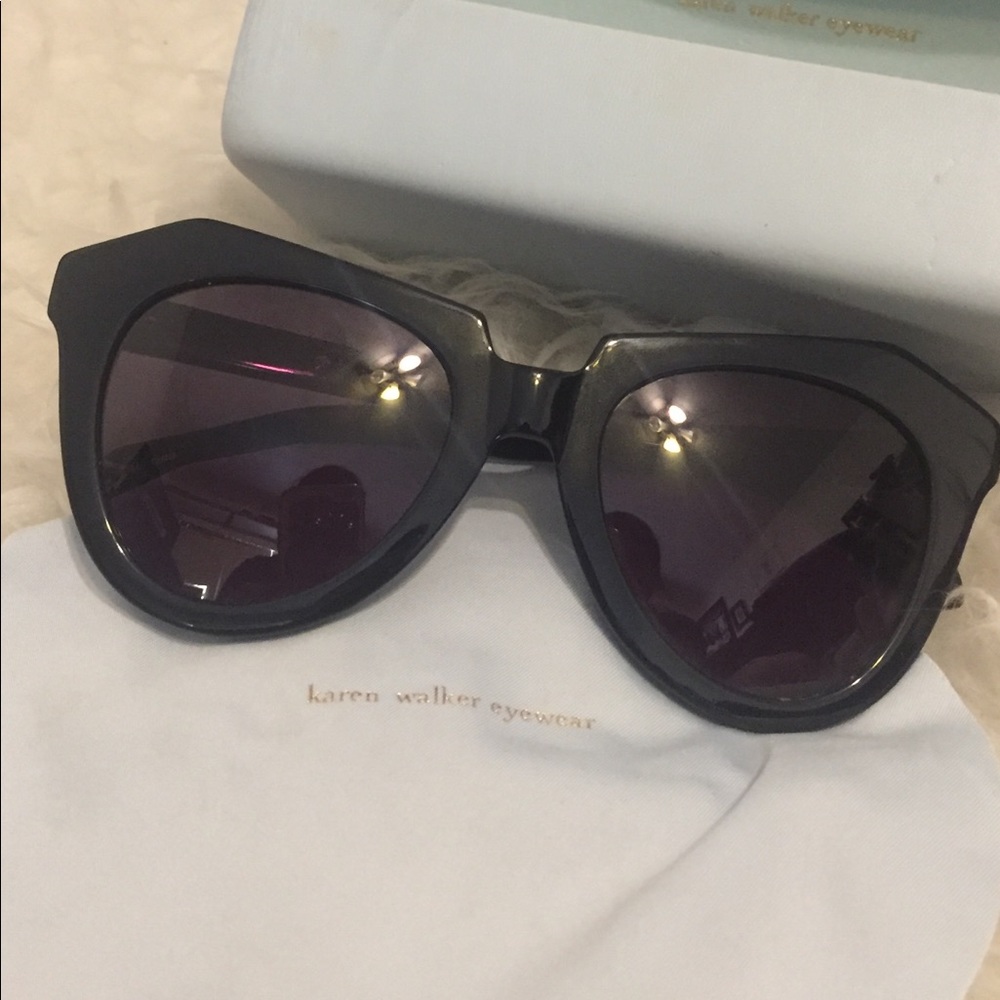 Karen Walker 'Number One' 50mm Sunglasses
